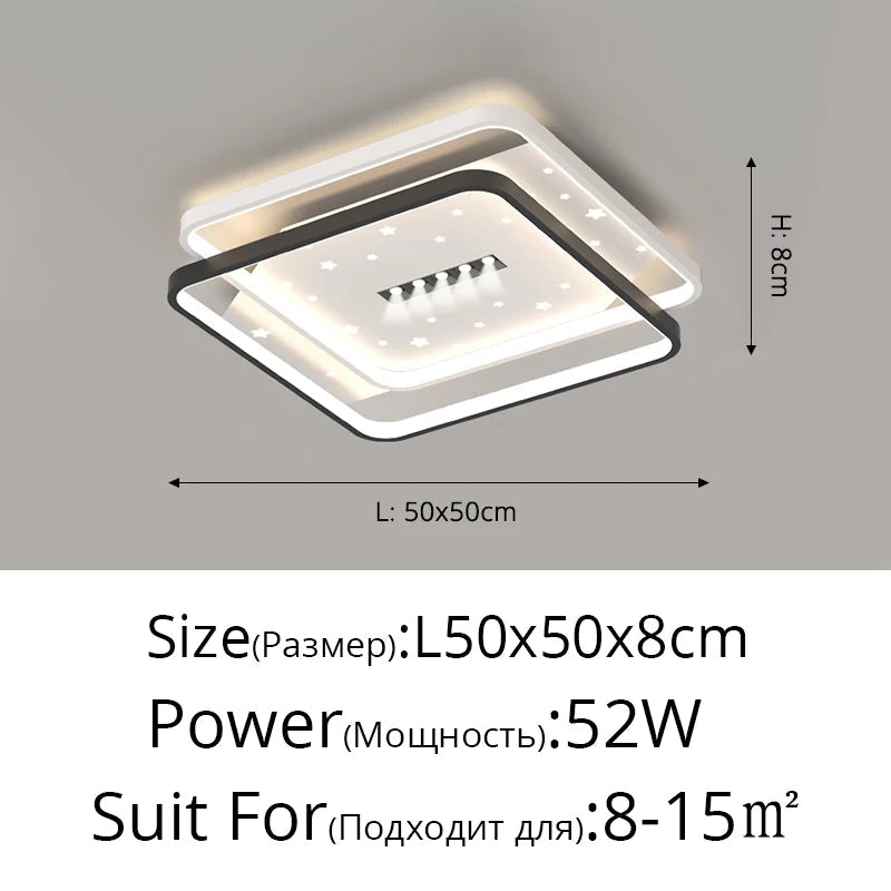 plafonnier led moderne pour intérieur et ambiance élégante