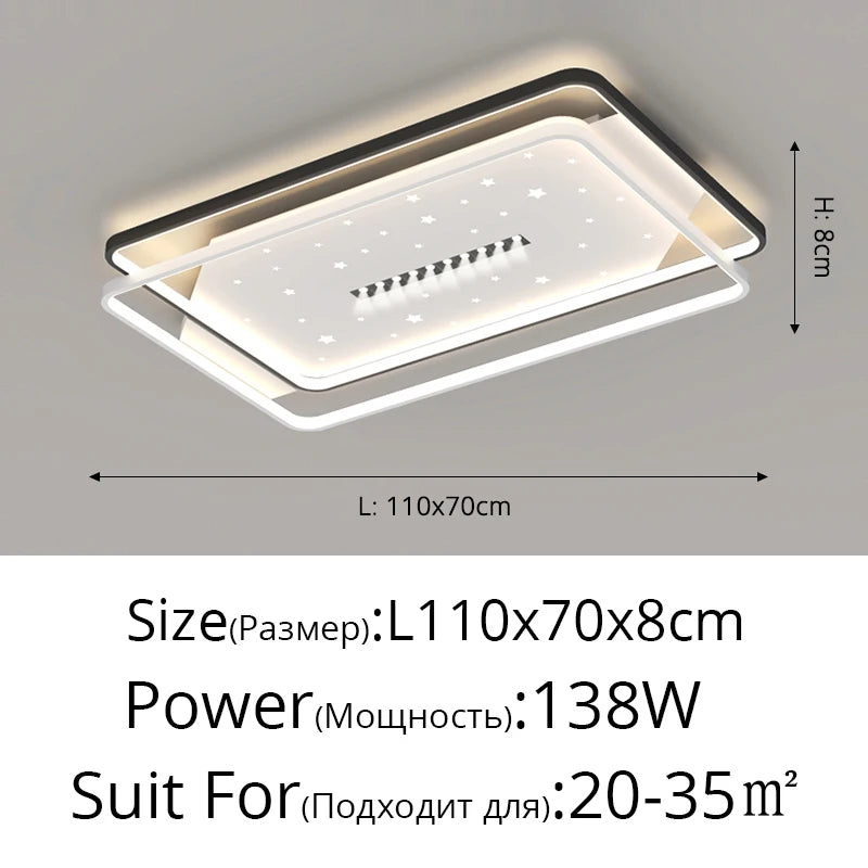 plafonnier led moderne pour intérieur et ambiance élégante