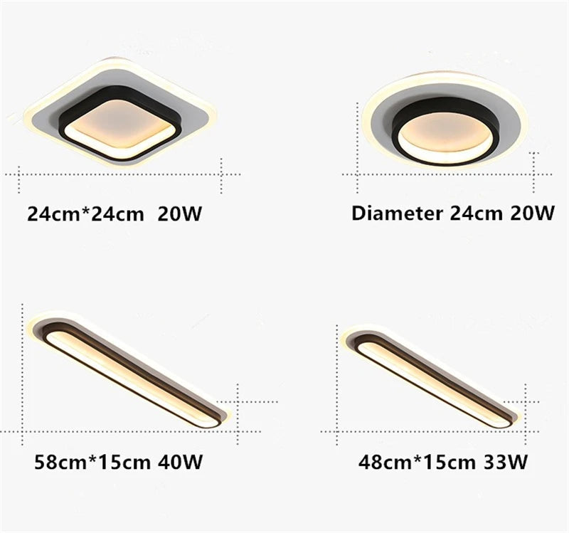 plafonnier led moderne pour intérieur et bureau élégant