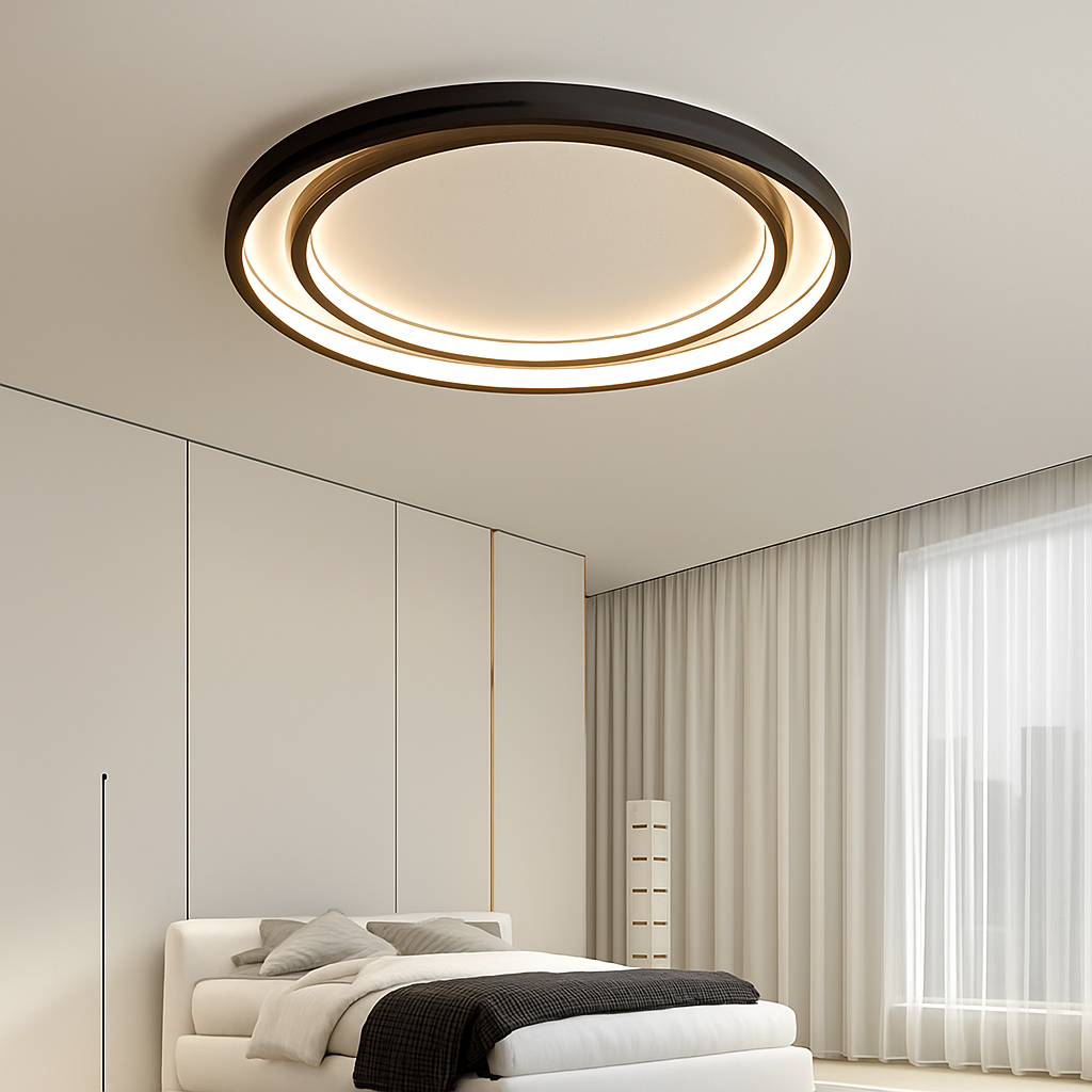 Plafonnier LED moderne pour salon salle à manger chambre Hall Ultra mince Lustre intérieur décoration de la maison luminaire Lustre