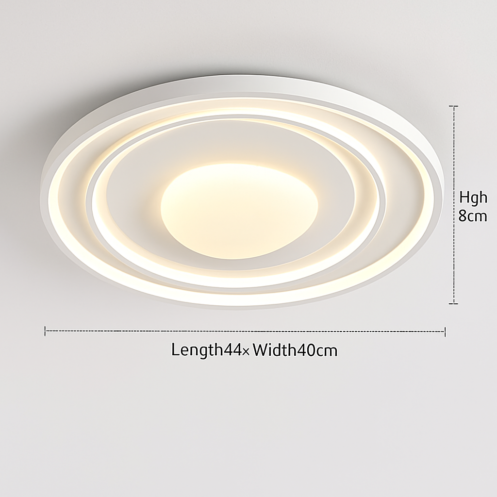 Plafonnier LED moderne pour salon salle à manger chambre Hall Ultra mince Lustre intérieur décoration de la maison luminaire Lustre