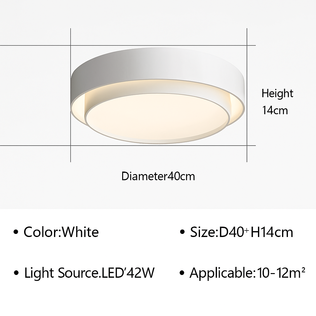 Plafonnier LED moderne pour salon salle à manger chambre Hall Ultra mince Lustre intérieur décoration de la maison luminaire Lustre