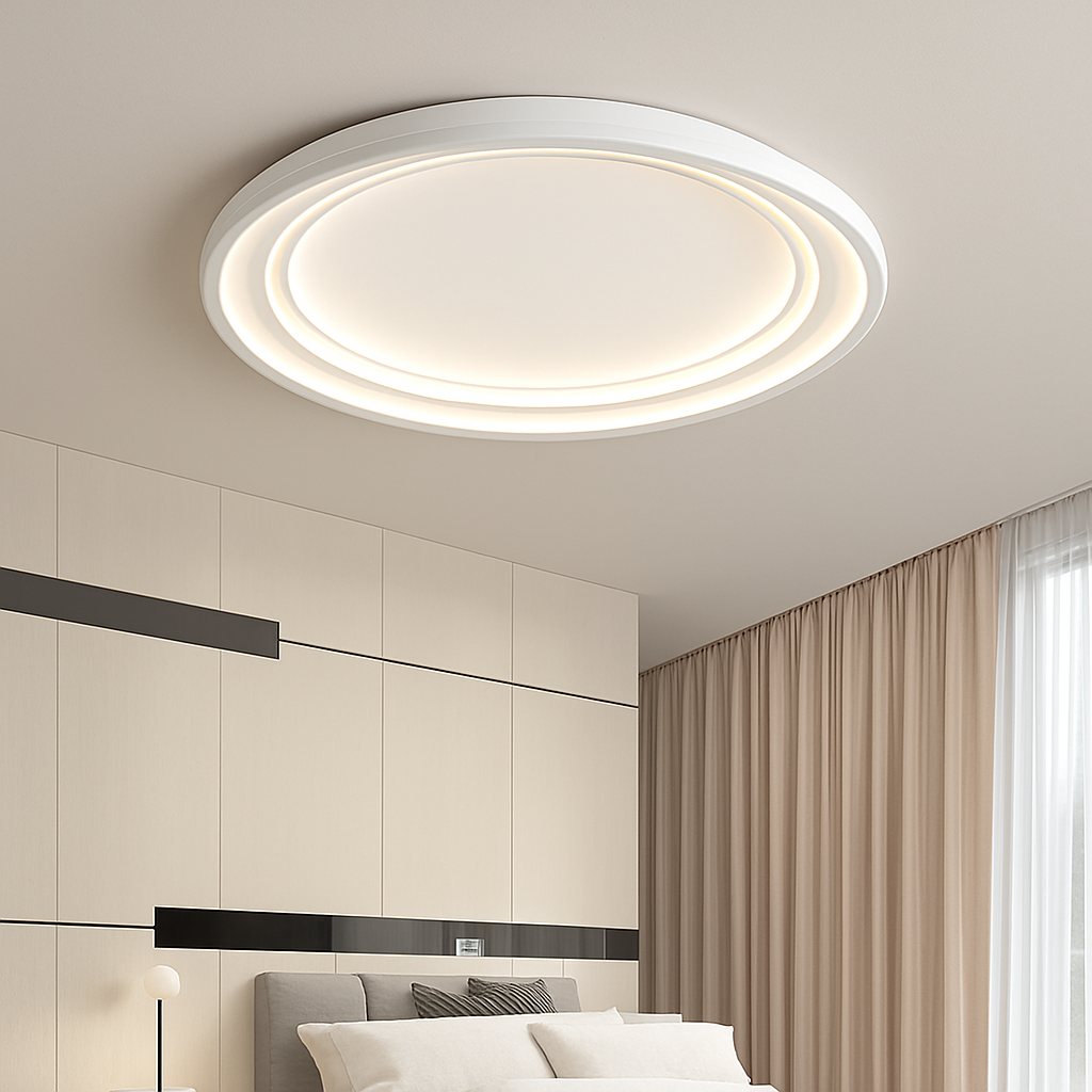 Plafonnier LED moderne pour salon salle à manger chambre Hall Ultra mince Lustre intérieur décoration de la maison luminaire Lustre
