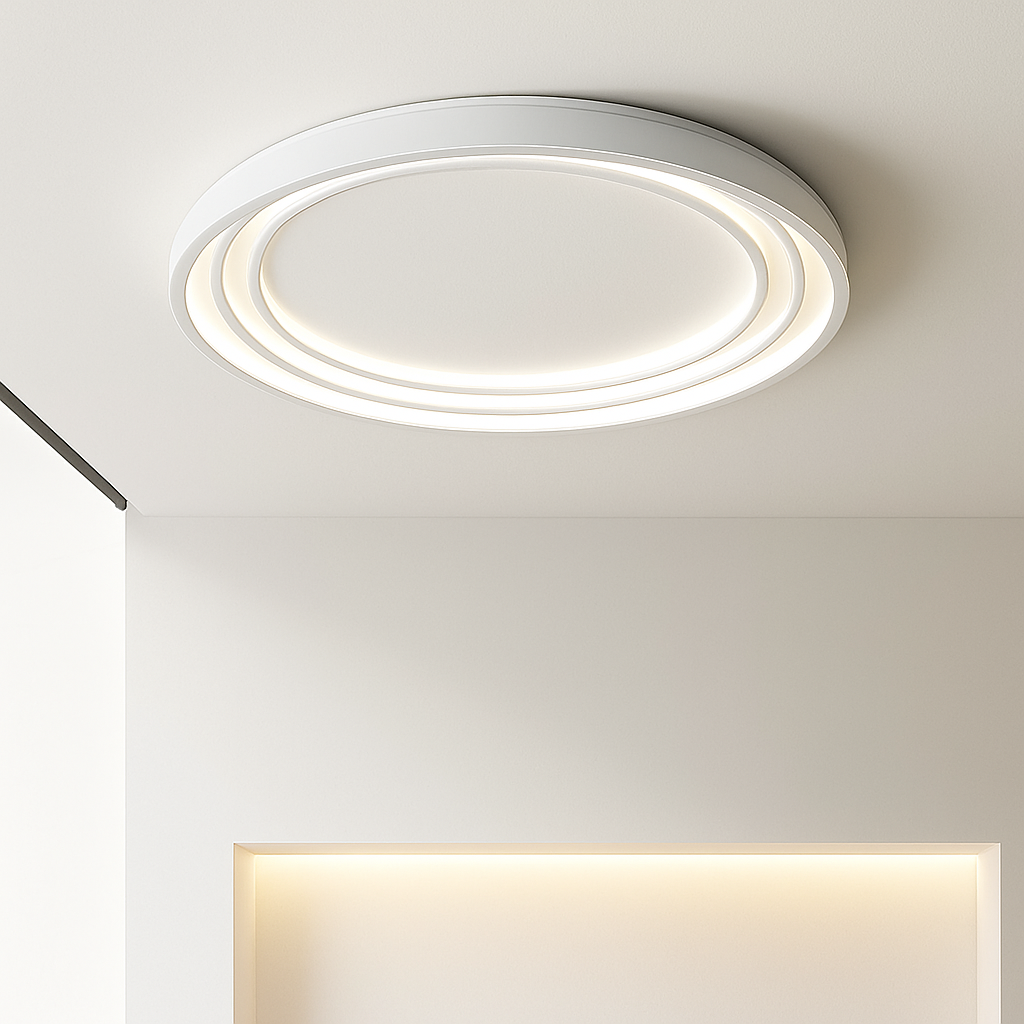 Plafonnier LED moderne pour salon salle à manger chambre Hall Ultra mince Lustre intérieur décoration de la maison luminaire Lustre