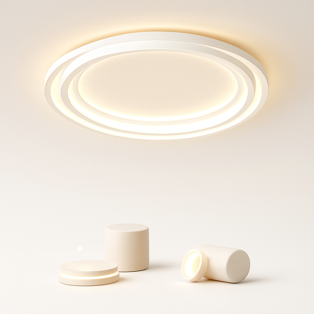 Plafonnier LED moderne pour salon salle à manger chambre Hall Ultra mince Lustre intérieur décoration de la maison luminaire Lustre