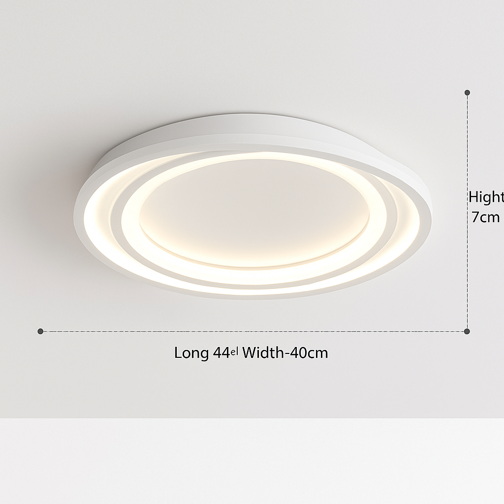 Plafonnier LED moderne pour salon salle à manger chambre Hall Ultra mince Lustre intérieur décoration de la maison luminaire Lustre