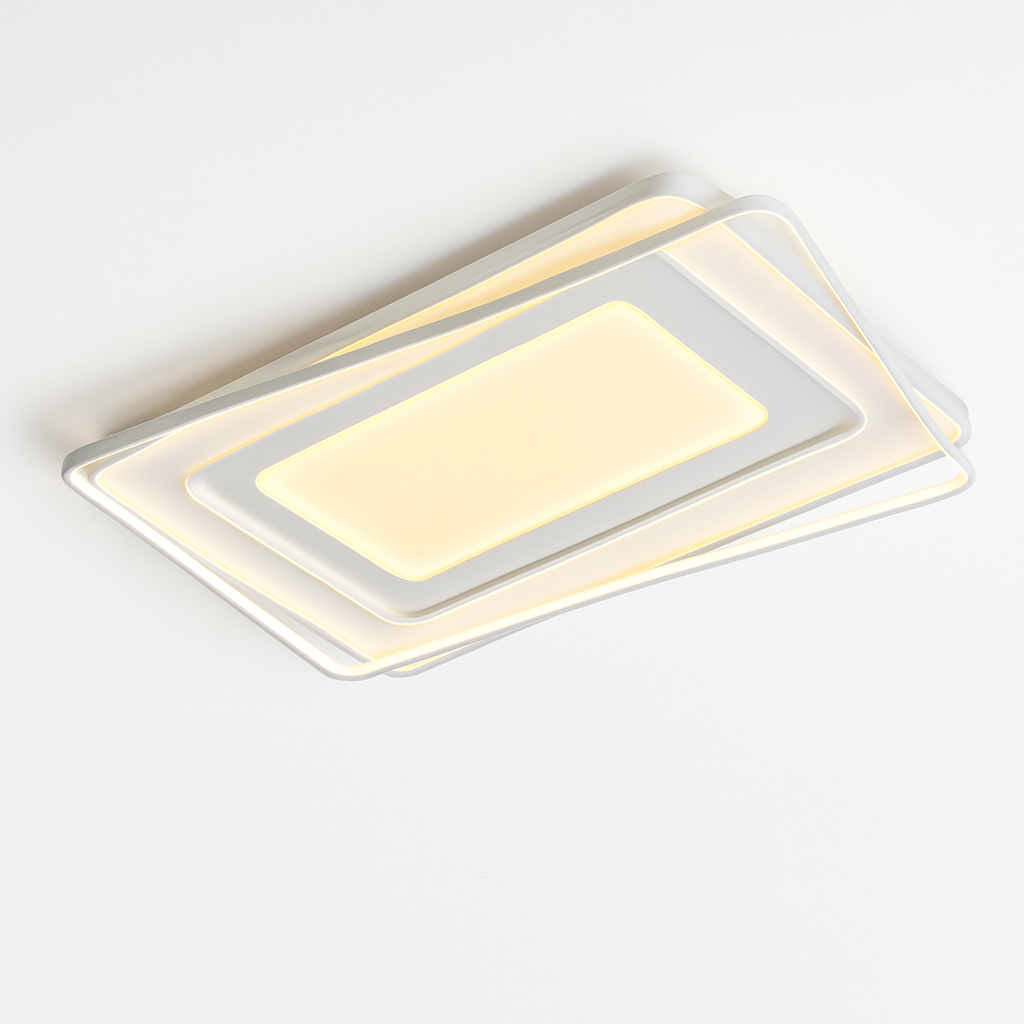 Plafonnier LED moderne pour salon salle à manger chambre Hall Ultra mince Lustre intérieur décoration de la maison luminaire Lustre