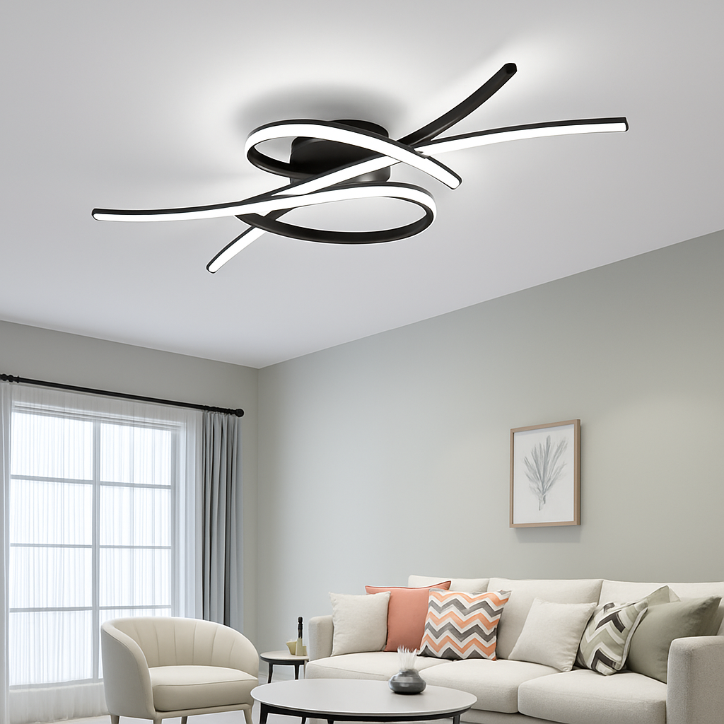 Plafonnier LED moderne pour salon salle à manger chambre étude hôtel allée plafond Lustre intérieur décor à la maison luminaire Lustre