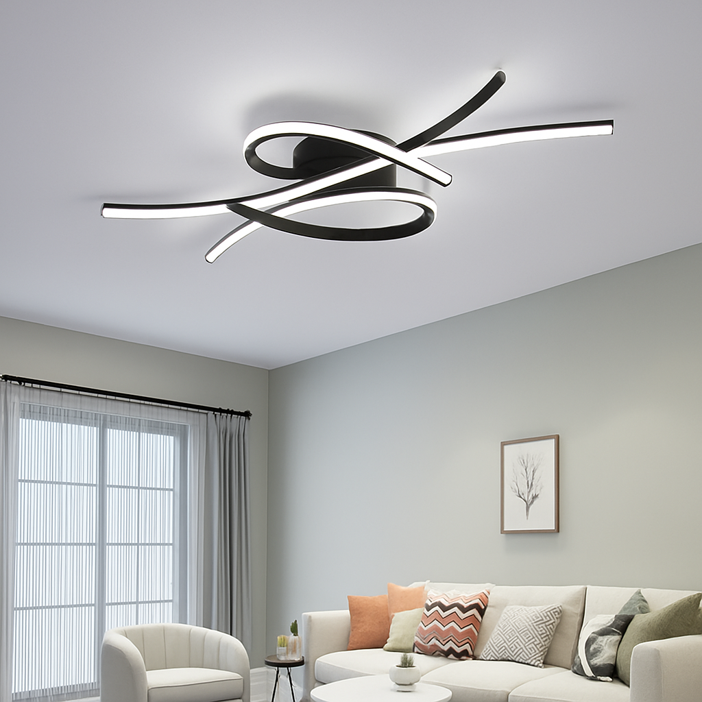 Plafonnier LED moderne pour salon salle à manger chambre étude hôtel allée plafond Lustre intérieur décor à la maison luminaire Lustre