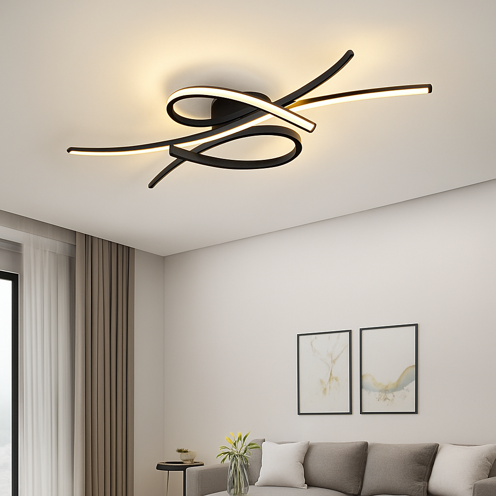 Plafonnier LED moderne pour salon salle à manger chambre étude hôtel allée plafond Lustre intérieur décor à la maison luminaire Lustre