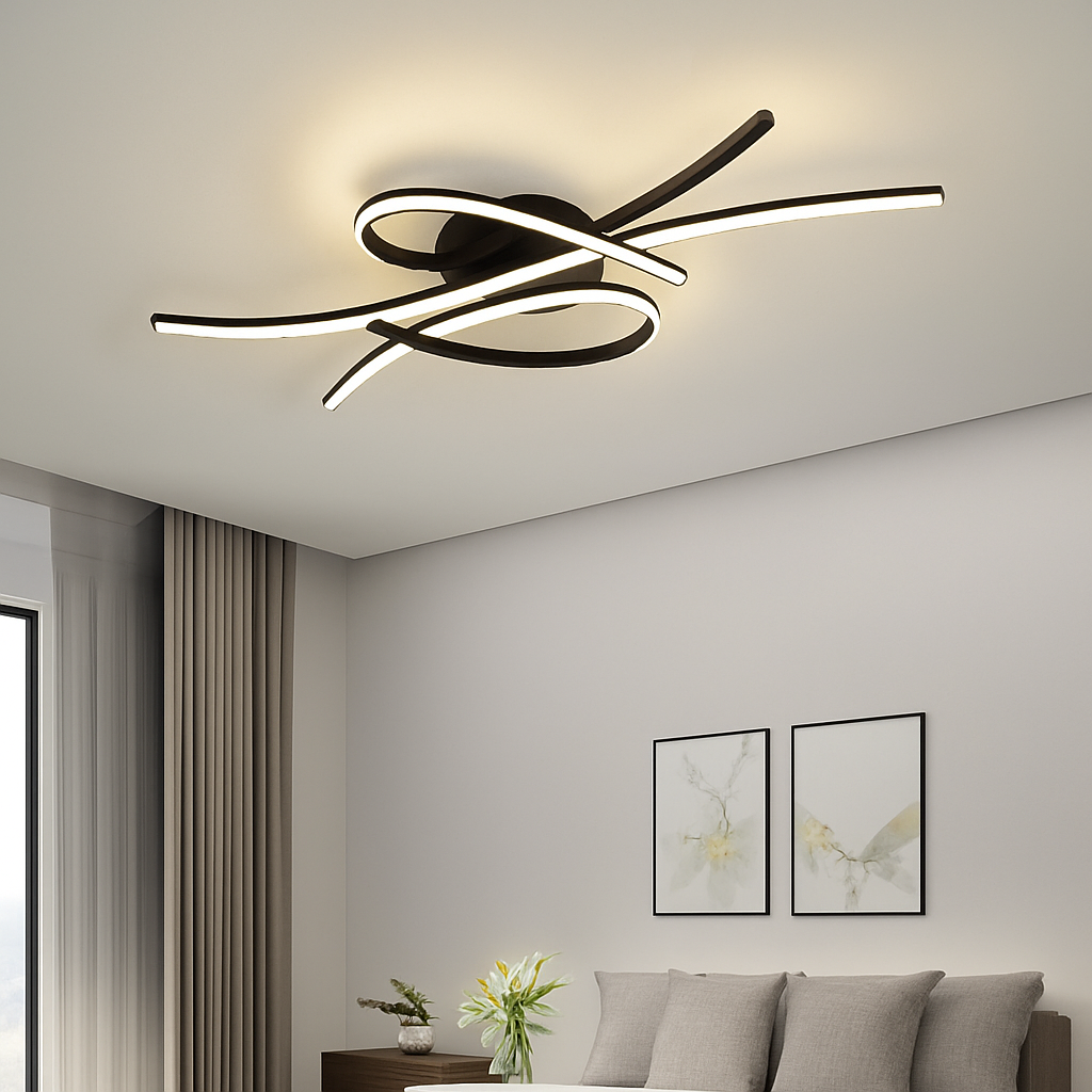 Plafonnier LED moderne pour salon salle à manger chambre étude hôtel allée plafond Lustre intérieur décor à la maison luminaire Lustre