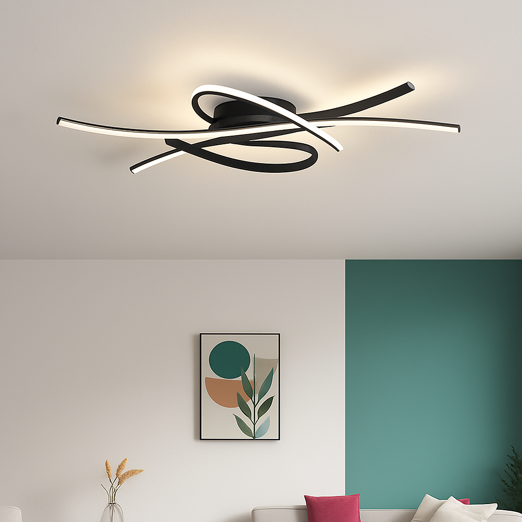 Plafonnier LED moderne pour salon salle à manger chambre étude hôtel allée plafond Lustre intérieur décor à la maison luminaire Lustre