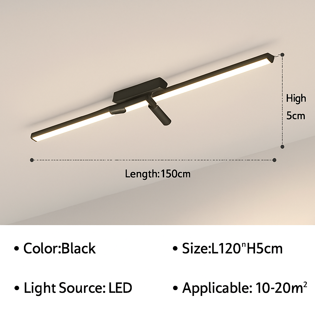 plafonnier à led moderne pour toutes les pièces de la maison