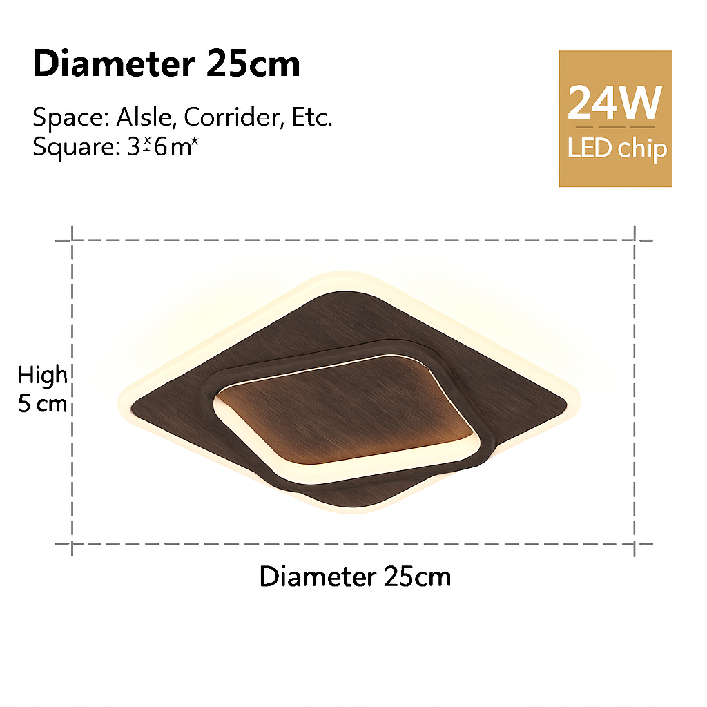 plafonnier led moderne pour un éclairage intérieur élégant