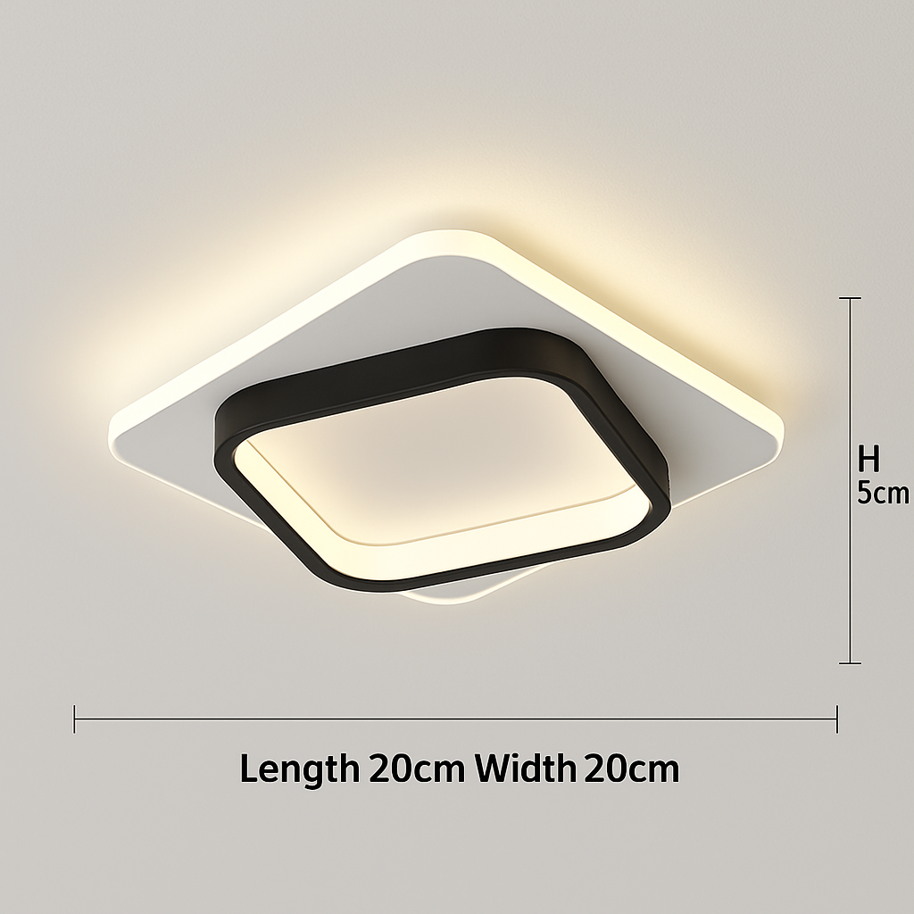 plafonnier led moderne pour un éclairage intérieur élégant