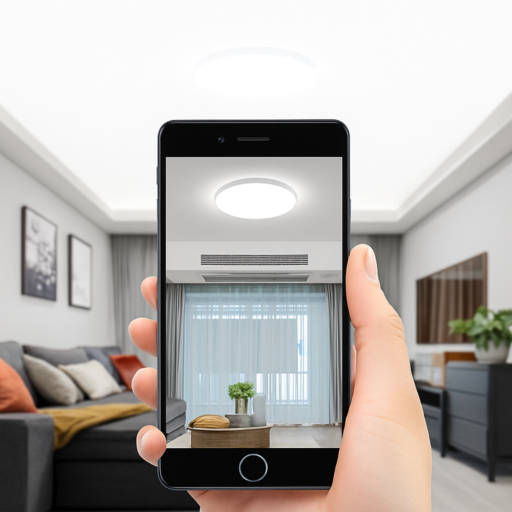 plafonnier led moderne pour un éclairage intérieur élégant