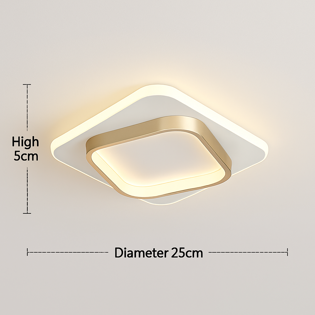plafonnier led moderne pour un éclairage intérieur élégant