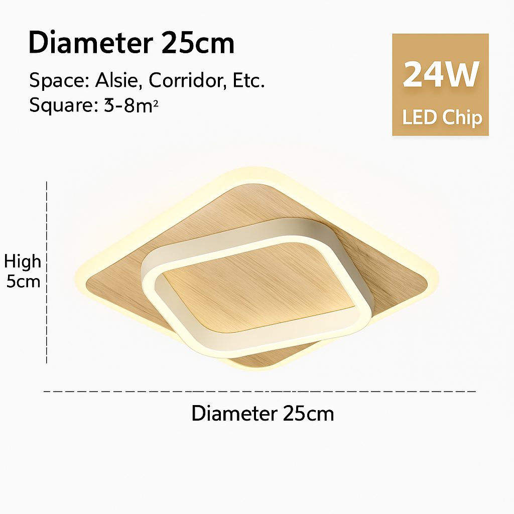 plafonnier led moderne pour un éclairage intérieur élégant