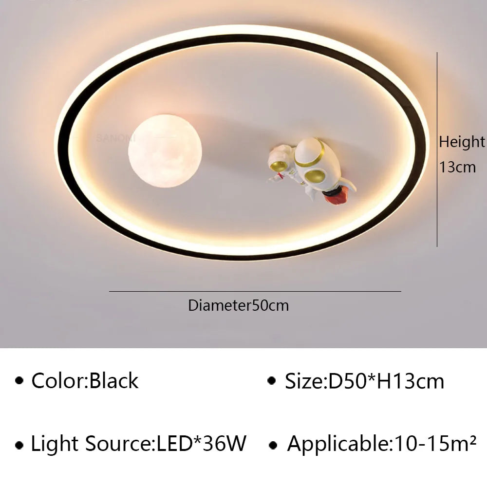 Plafonnier LED moderne pour une décoration intérieure élégante