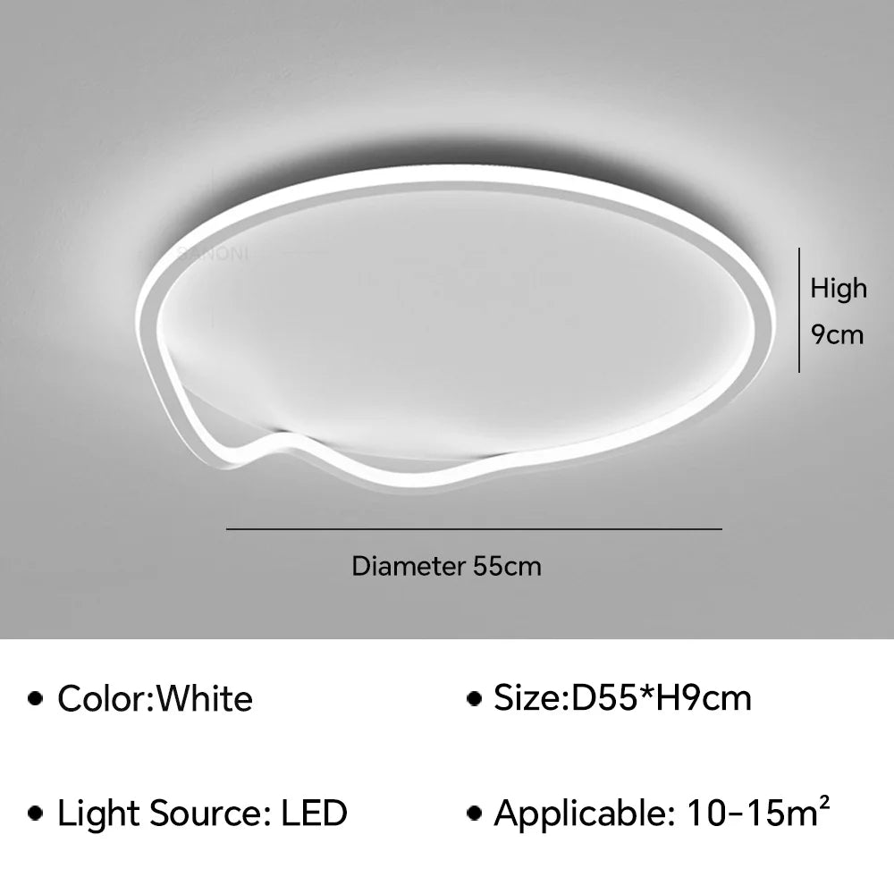 plafonnier led moderne pour une décoration intérieure élégante