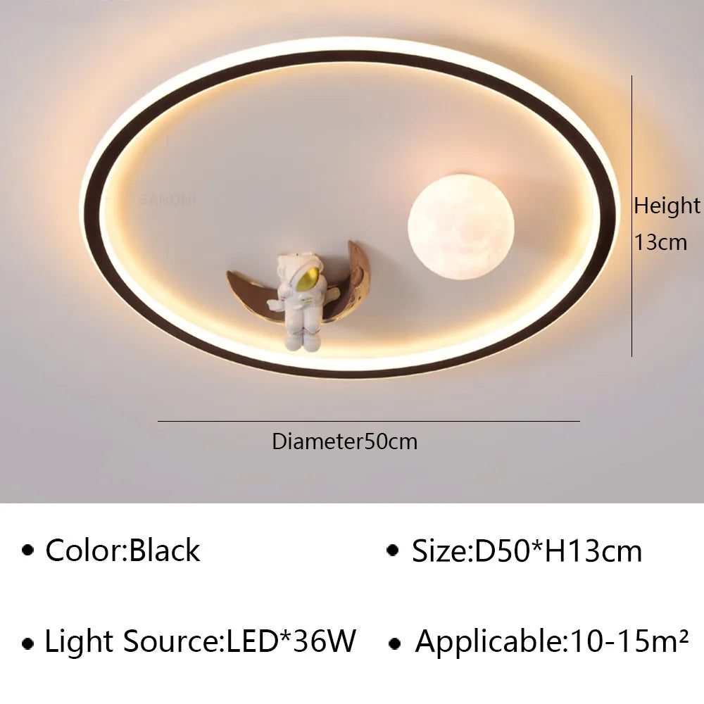 Plafonnier LED moderne pour une décoration intérieure élégante
