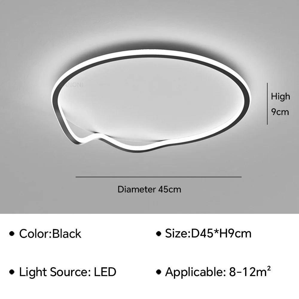 plafonnier led moderne pour une décoration intérieure élégante
