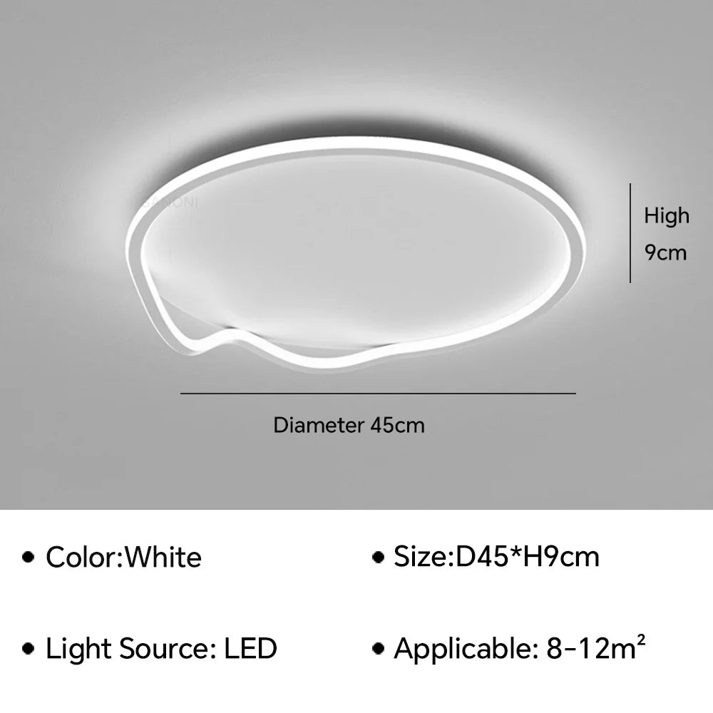 plafonnier led moderne pour une décoration intérieure élégante