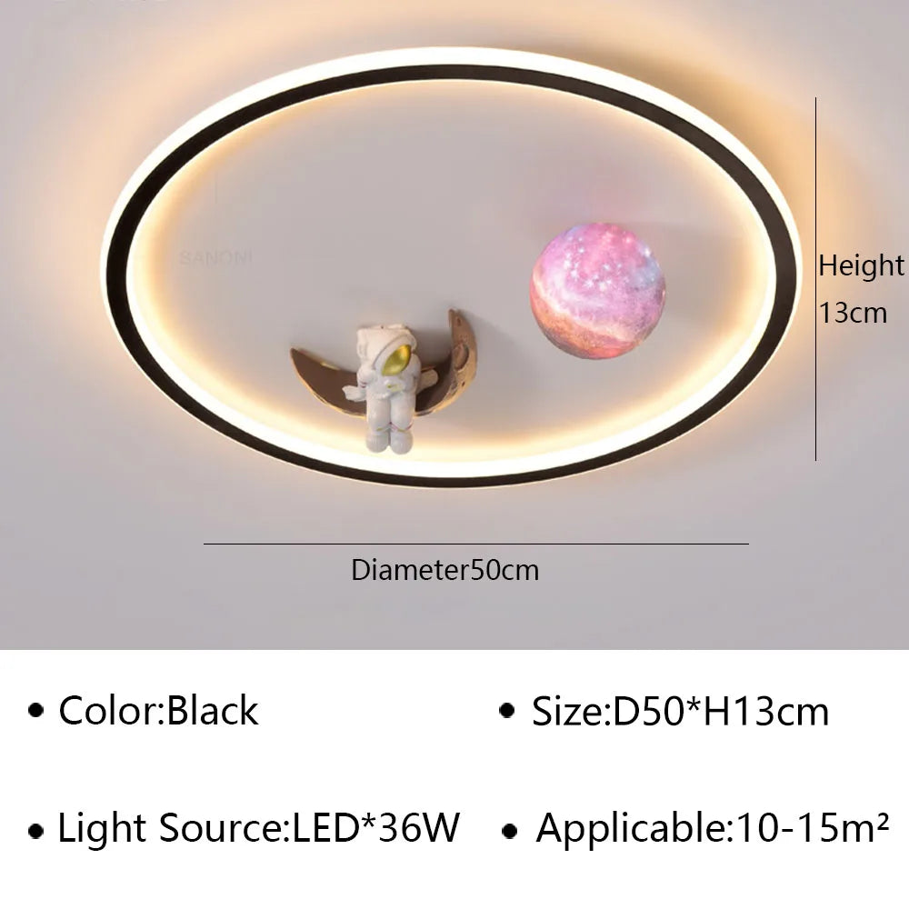 Plafonnier LED moderne pour une décoration intérieure élégante