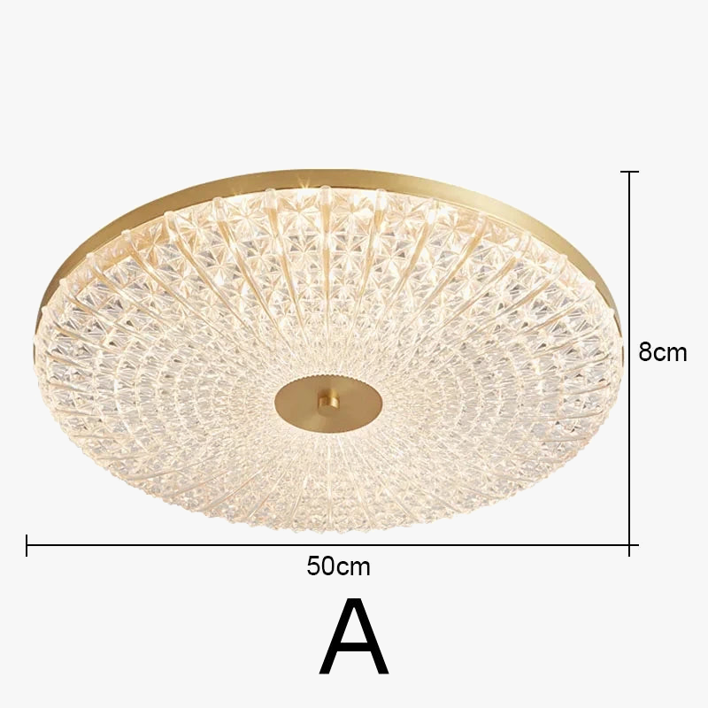 plafonnier led moderne rond pour éclairage intérieur élégant