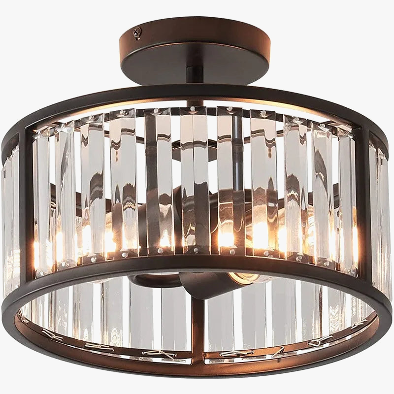 plafonnier led moderne rustique pour éclairage créatif indoor