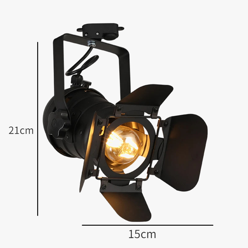 plafonnier led moderne style industriel rétro pour bar et café