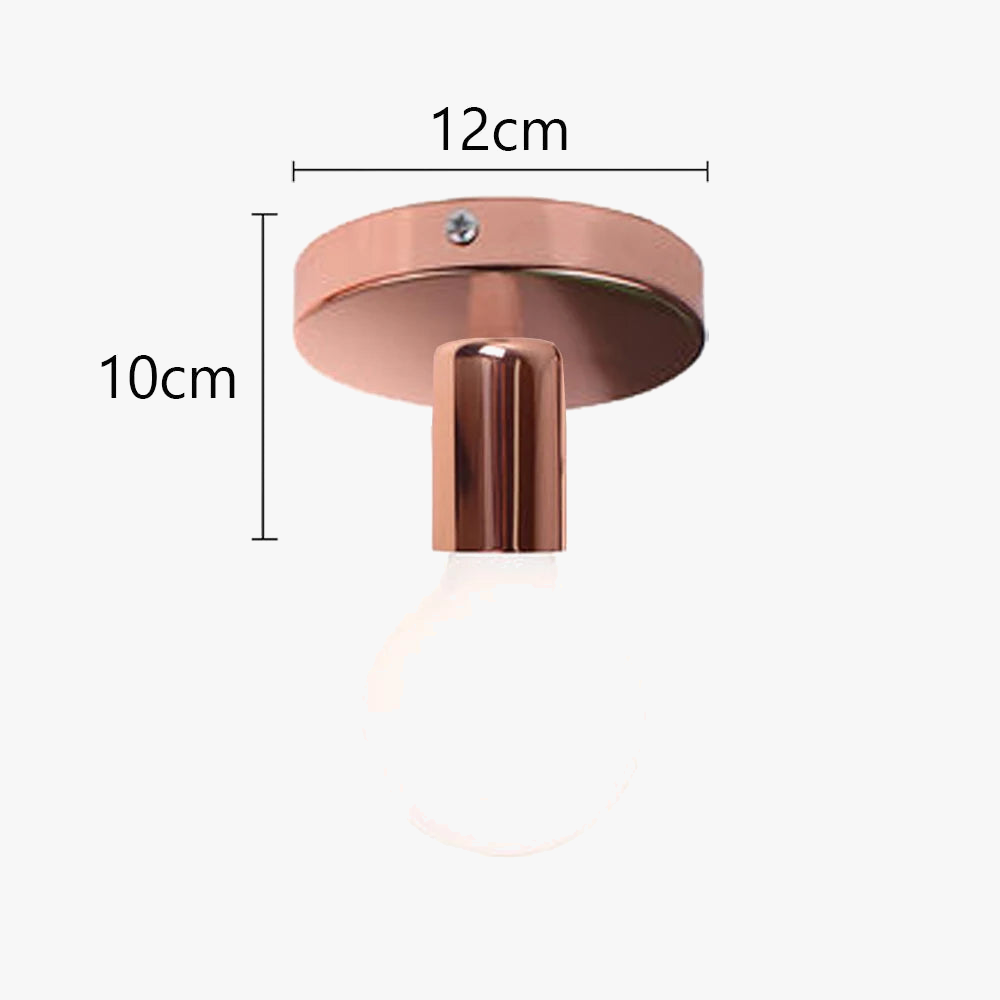 plafonnier led moderne style industriel rétro pour décoration intérieure