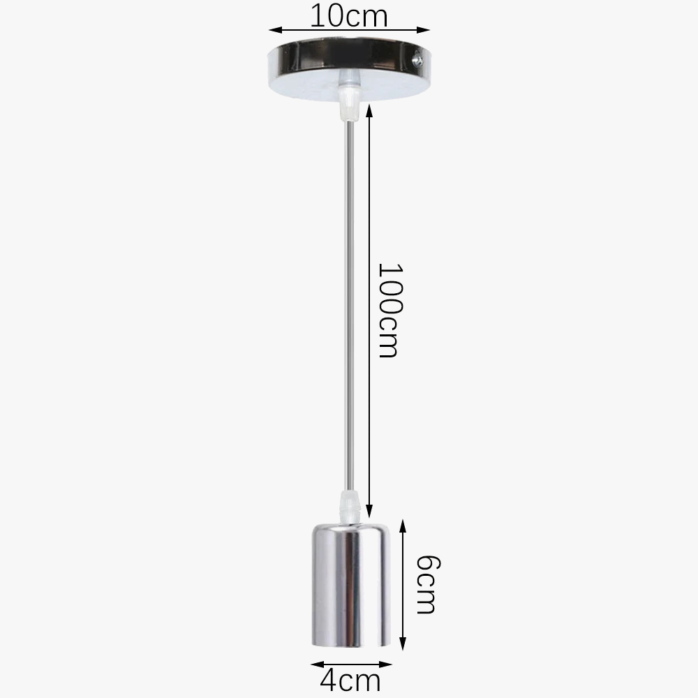 plafonnier led moderne style industriel rétro pour décoration intérieure