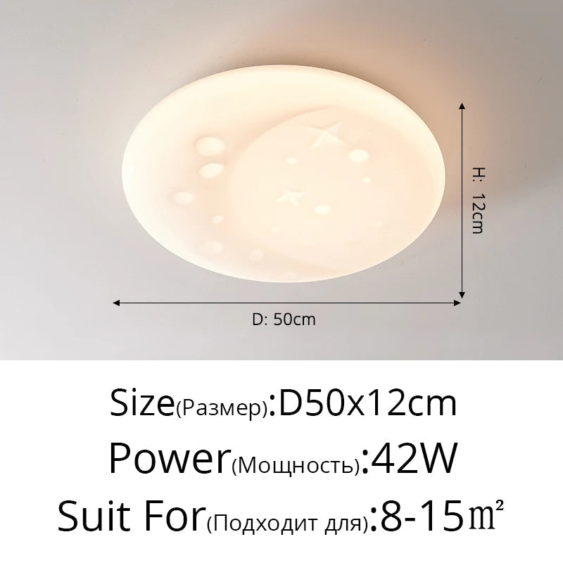 plafonnier led moderne tout-match pour éclairage intérieur décoratif