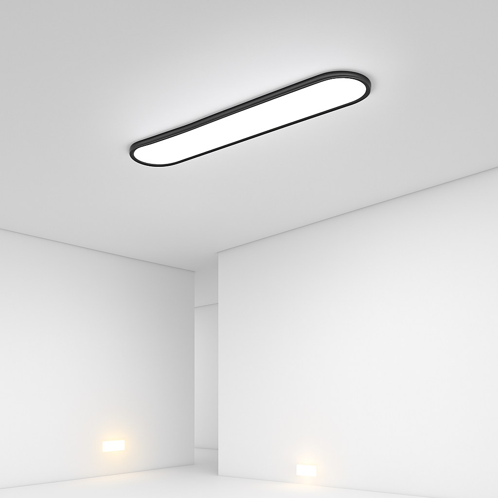 plafonnier led moderne ultra fin pour intérieur design
