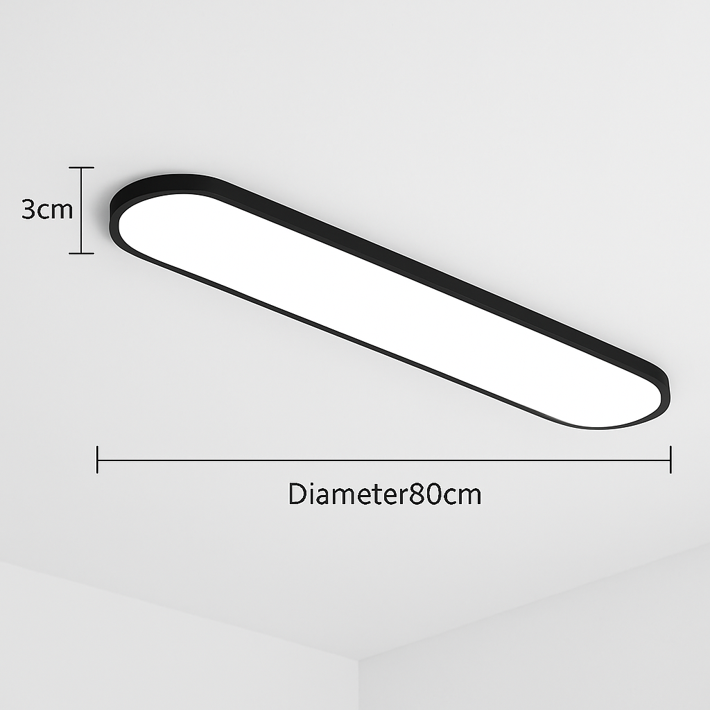 plafonnier led moderne ultra fin pour intérieur design