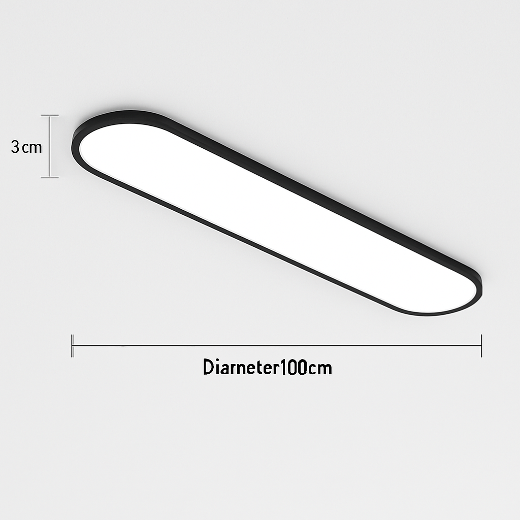 plafonnier led moderne ultra fin pour intérieur design