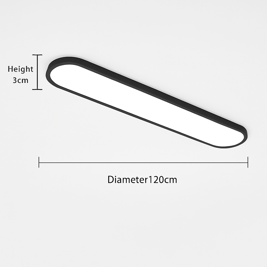plafonnier led moderne ultra fin pour intérieur design
