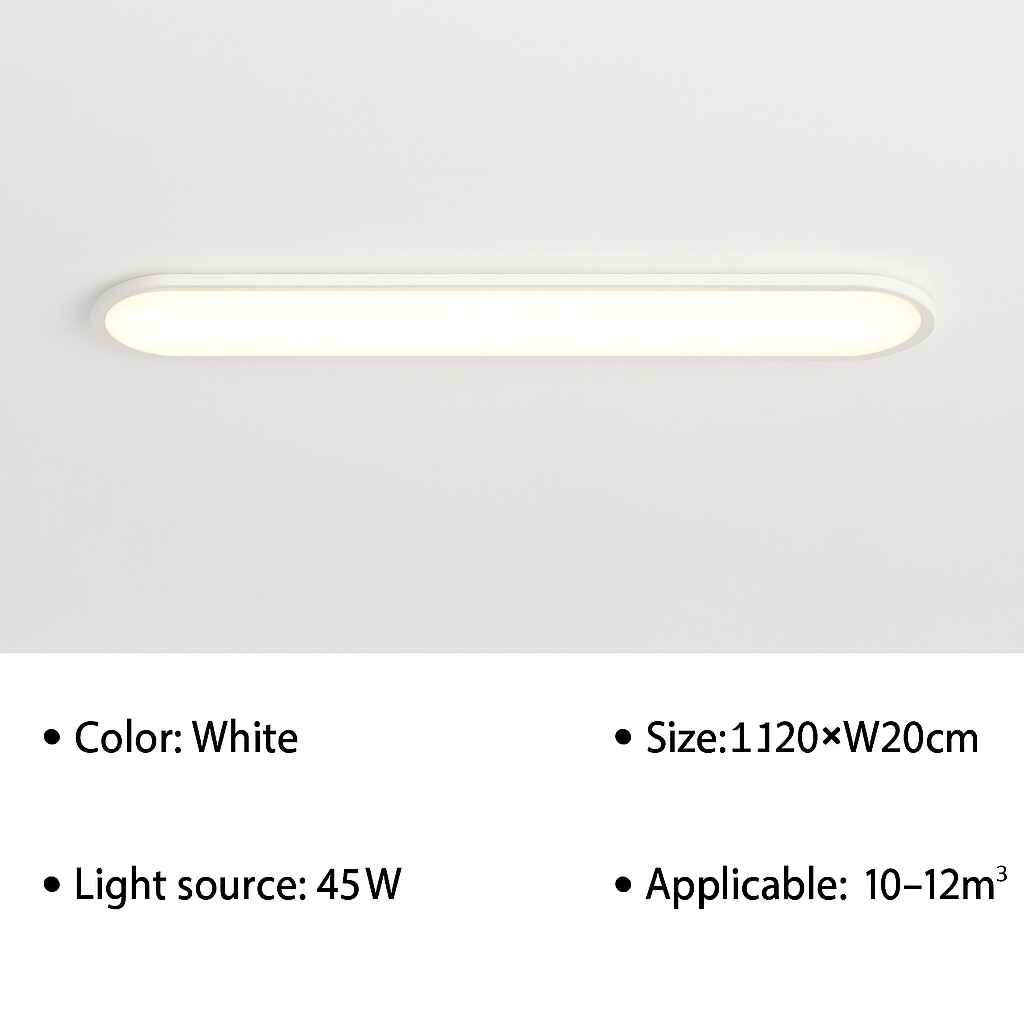 plafonnier led moderne ultra fin pour intérieur design