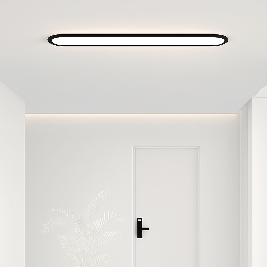 plafonnier led moderne ultra fin pour intérieur design