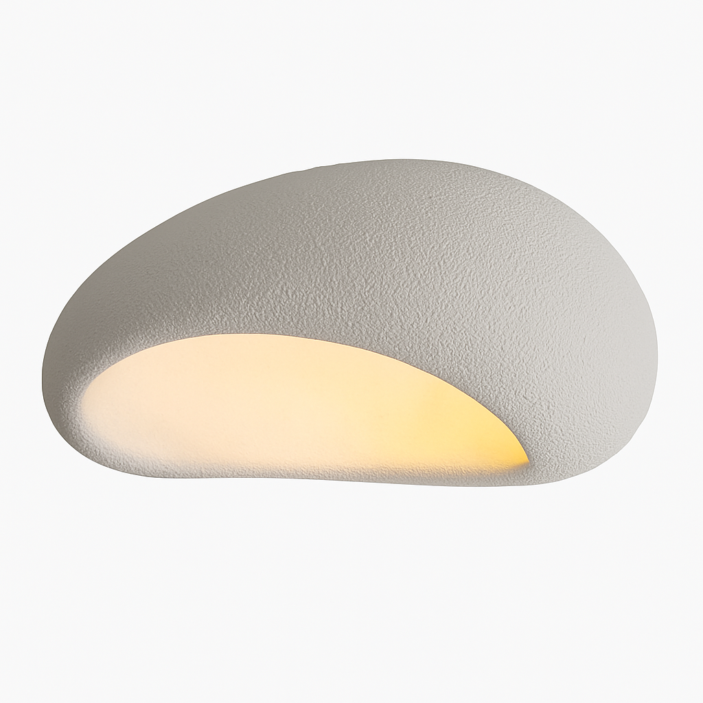 plafonnier led moderne wabi sabi lustre décoration maison