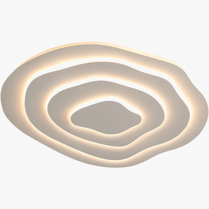 plafonnier led multicouche blanc minimaliste moderne