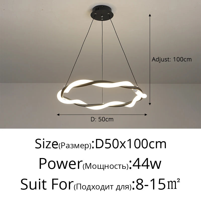 plafonnier led multicouches design luxe pour décoration intérieure