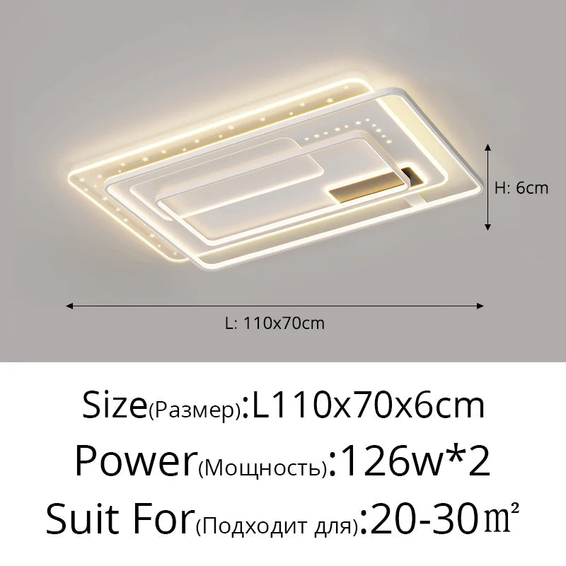 plafonnier led nordique créatif pour éclairage intérieur moderne