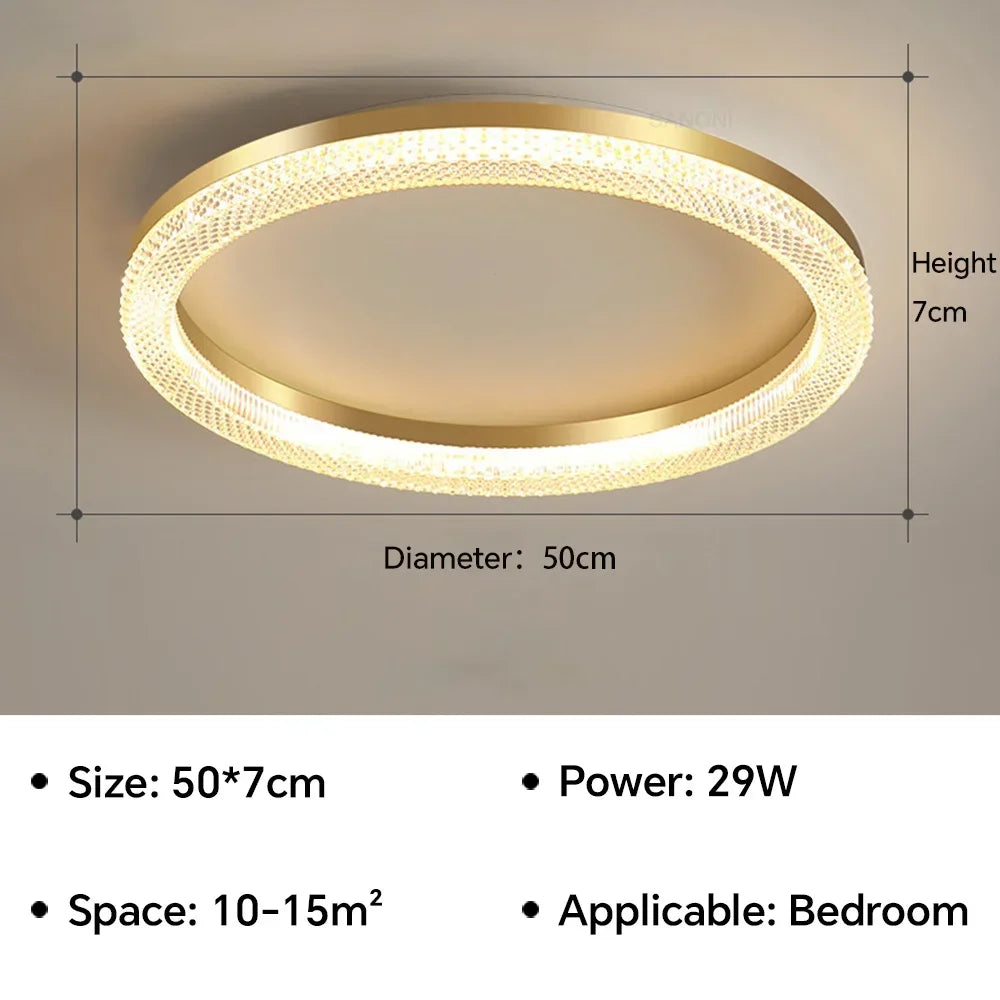 plafonnier led nordique décoration intérieure design élégant pour maison