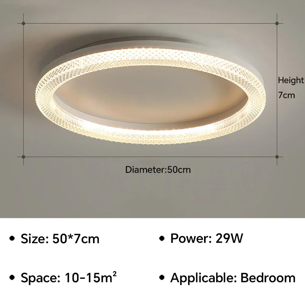 plafonnier led nordique décoration intérieure design élégant pour maison