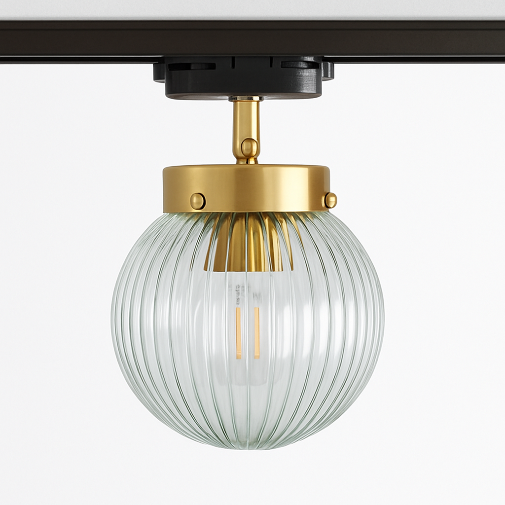 plafonnier led nordique en verre décoratif d'intérieur réglable