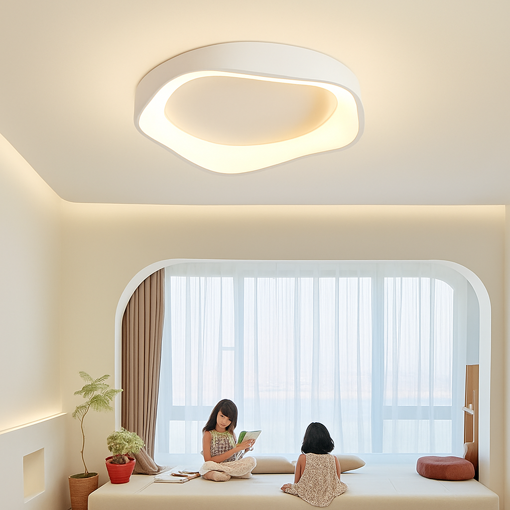 plafonnier led nordique pour décoration intérieure élégante