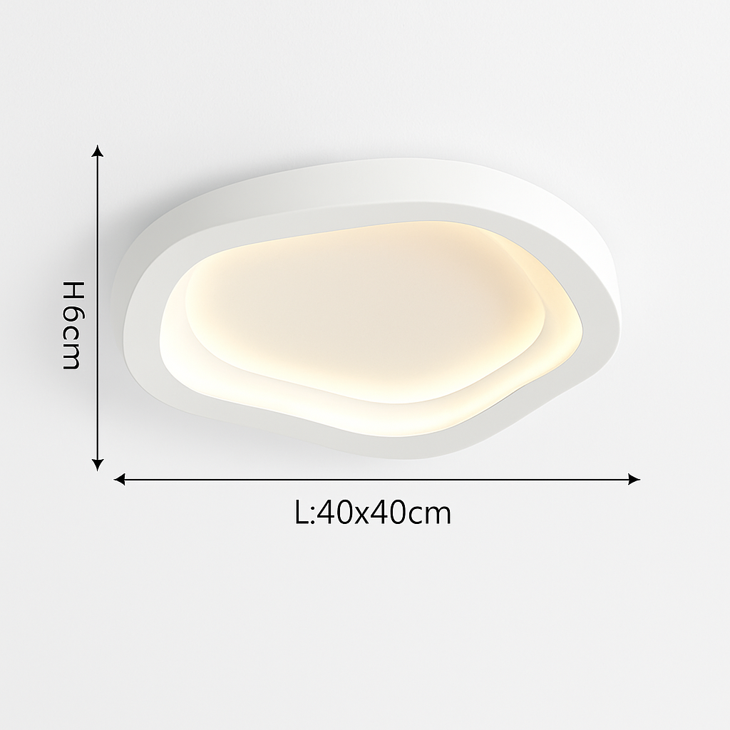 plafonnier led nordique pour décoration intérieure élégante