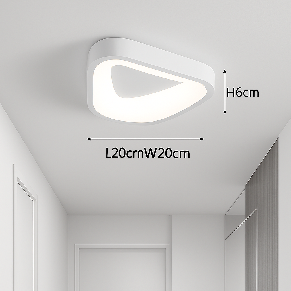 plafonnier led nordique pour décoration intérieure élégante